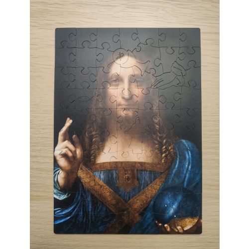 Zbawiciel Świata - Leonardo da Vinci A5